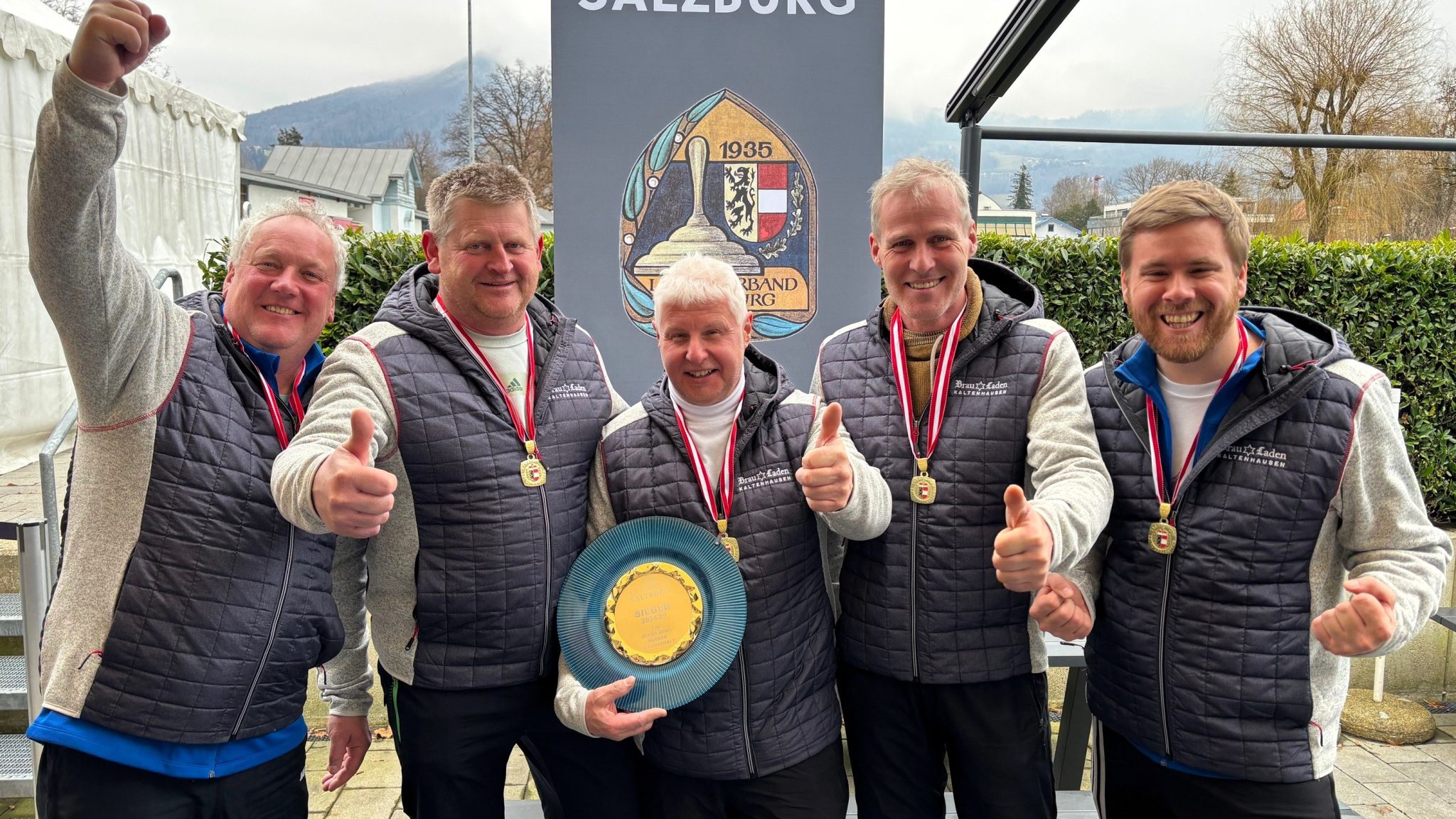 ESC Wolfgrub gewinnt die Landesmeisterschaft der Herren im Eisstocksport 2025